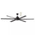 ALBATROSS 84" DC CEILING FAN WITH REMOTE CONTROL - White / Matt Black / Brushed Nickel