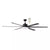 ALBATROSS 72"DCCEILING FAN WITH 24W LED LIGHT AND REMOTE CONTROL -White / Matt Black / Brushed Nickel