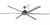 ALBATROSS 84" DC CEILING FAN WITH REMOTE CONTROL - White / Matt Black / Brushed Nickel
