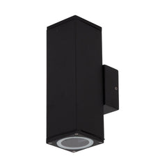 ALPHA LED UP / DOWN BLACK WALL LIGHT - Warm white / Natural white