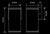 ALPHA LED BLACK WALL LIGHT - Warm white / Natural white