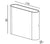 CUBE UP AND DOWN LED WALL LIGHT - White / Bklack / Brushed Chrome