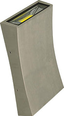 DENT UP AND DOWN LED WALL LIGHT - White / Bklack / Brushed Chrome