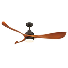EAGLE REMOTE CONTROL DC MOTOR CEILING FAN WITH DIMMABLE LED LIGHT - White / Brushed Chrome / Black / Oil Rubbed Bronze