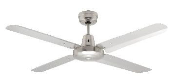 SWIFT 1300 FAN 4 METAL - Brushed Chrome Stainless Steel