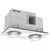 FORME 3 IN 1 BATHROOM HEATER WITH HEAT LAMPS / EXAUST FAN / TRI-COLOUR LED LIGHT