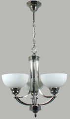 HOUSTON 3 LIGHT PENDANT CHROME / BRONZE