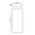 HV3649T ESSIL UP / DOWN WALL LIGHT 240V - Black / White