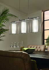 LONCINO PENDANT - Black / Chrome