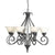 ASHLEY 8 LIGHT PENDANT - Fossil Stone