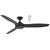 NEWPORT56"DC CEILING FAN - Matt Black / White Satin / Old Bronze & walnut