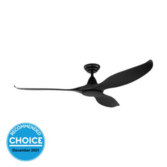 NOOSA 60" DC REMOTE CONTROL CEILING FAN - Black / White / Titanium