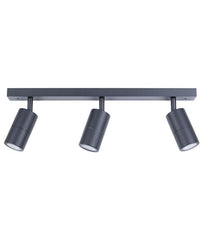 OUTDOOR 3 ADJUSTABLE SPOT BAR LIGHT - Black / Titanium / White
