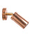 COPPER SINGLE ADJUSTABLE SPOT LIGHT - 12V / 240V
