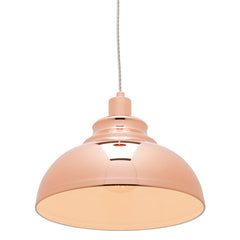 RISTO PENDANT - Copper / Satin Chrome
