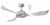 SCORPION 52" DC CEILING FAN WITH REMOTE CONTROL - White / Black / Silver