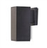 MAXI  LED WALL LIGHT - Black / Silver