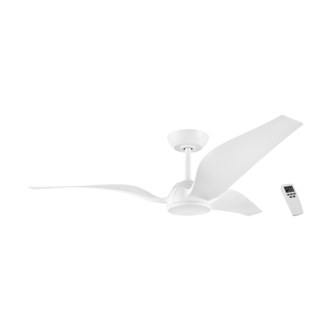 SEAGULL DC REMOTE CONTROL 56" CEILING FAN - Black / White