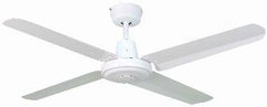 SWIFT FAN 4 METAL BLADE- White / Black