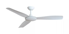 VIPER 52"DC CEILING FAN WITH REMOTE CONTROL - White / Matt Black