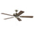 WAIKIKI 52"CEILING FAN WITH LIGHT - White / Black / Walnut / Washed Oak