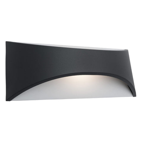 WELLS LARGE TRI-COLOUR LED WALL LIGHT - Black / White