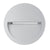 ZAC RECESSED ROUND LED WALL LIGHT 240V - White / Black / Silver